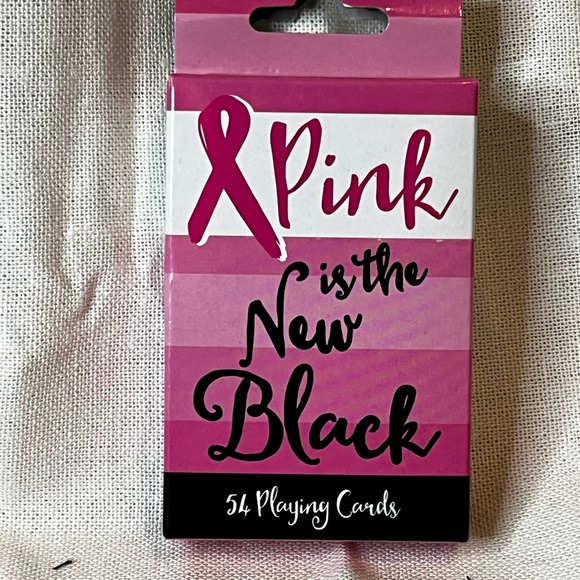 Pink is the New Black Playing Cards - Picture 2 of 3